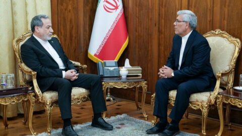 دیدار سفیر جدید ایران در بلاروس با وزیر امور خارجه